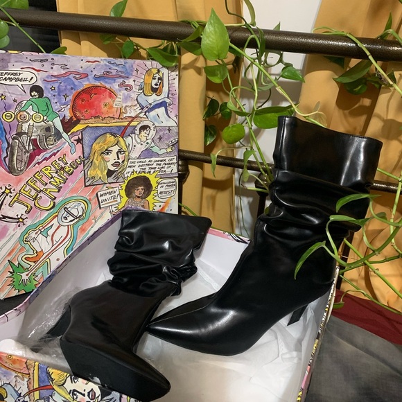 Guillot Boot in Black Jeffrey Campbell Boots Black Size 8 - Picture 2 of 4